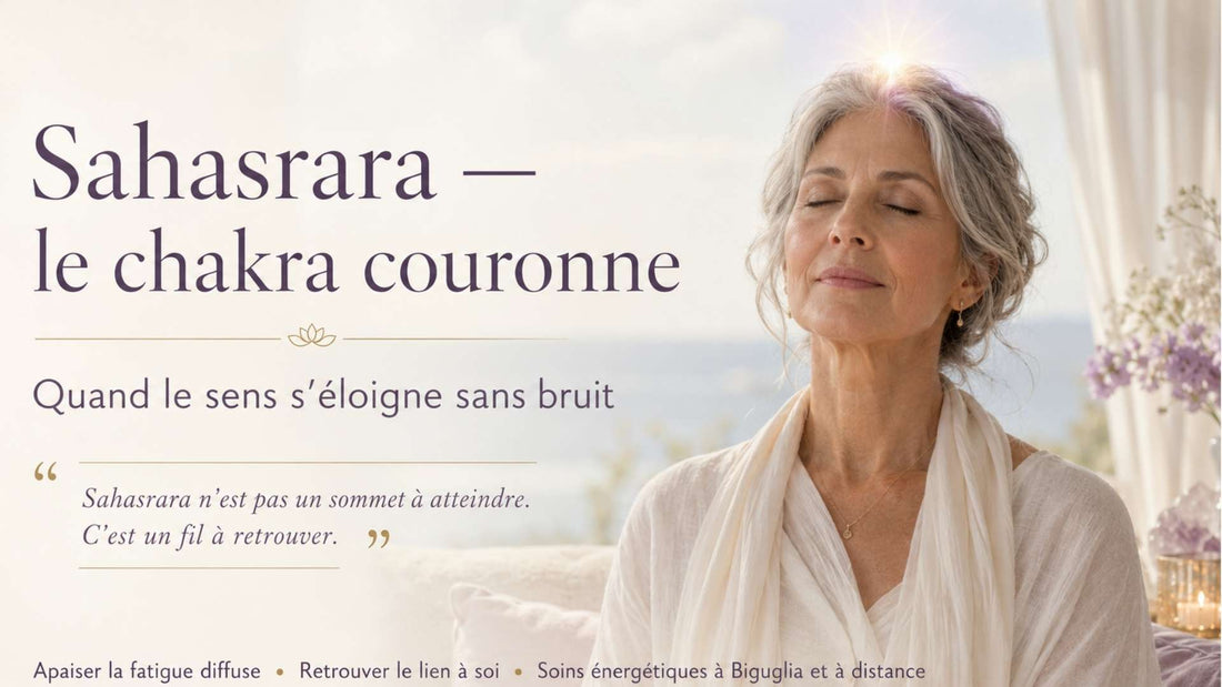 Chakra couronne bloqué : quand le sens s'éloigne